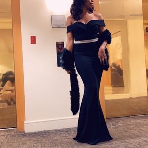 IRENE FORMAL STUDDED JEWEL DRESS